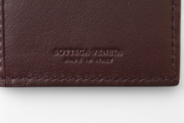 Bottega Veneta Wallet Men's Bottega Veneta Long Wallet Intrecciato Bordeaux
