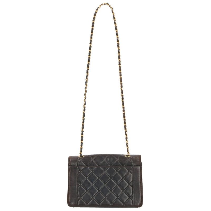 Chanel Diana Matelasse 25 Lambskin Chain Shoulder Bag Women 25