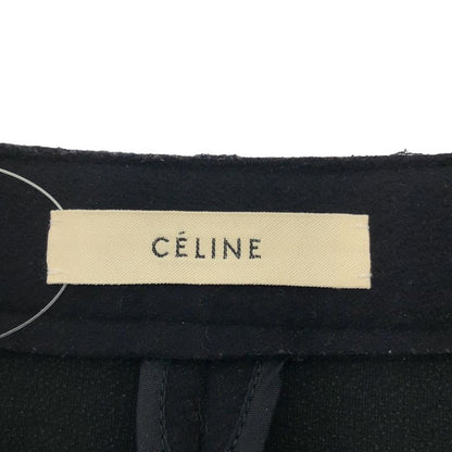 Celine by Phoebe Philo Celine Phoebe Philo Felt Wool Front Zip Skirt 2 2h42