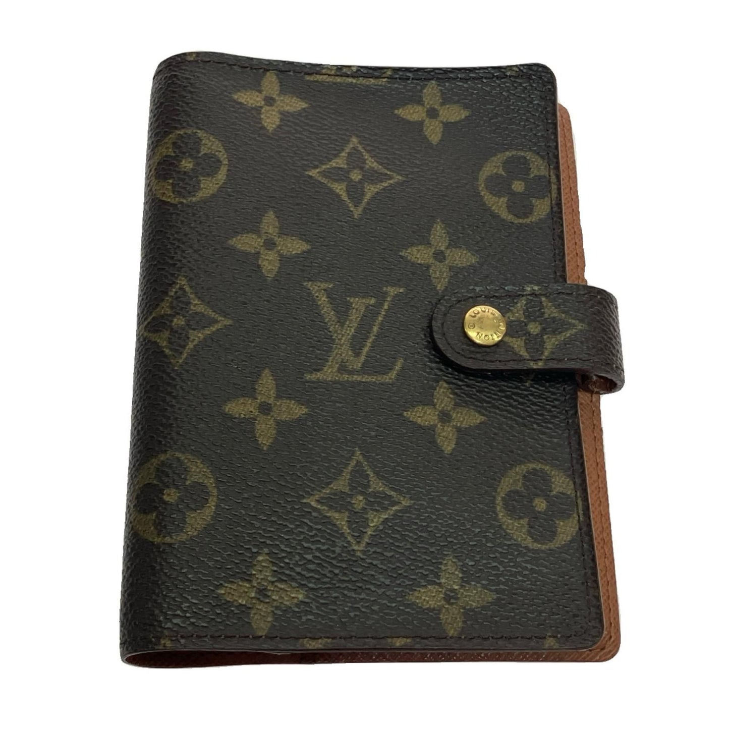 Louis Vuitton Monogram Agenda PM Notebook R20052 Brown
