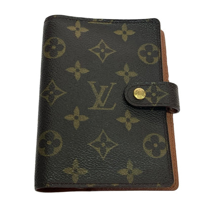 Louis Vuitton Monogram Agenda PM Notebook R20052 Brown