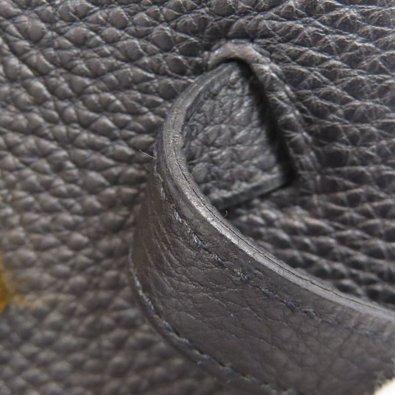 Hermes Birkin 35 Gold Hardware Handbag Fjord Women