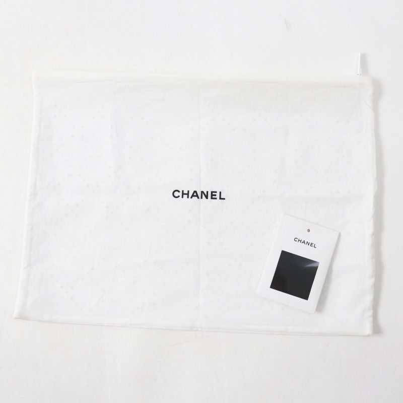 CHANEL 21B P71283 100% Cotton COCO Patch Short Sleeve T-shirt With Rhinestones