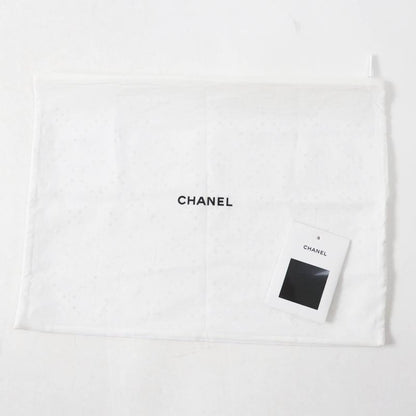 CHANEL 21B P71283 100% Cotton COCO Patch Short Sleeve T-shirt With Rhinestones