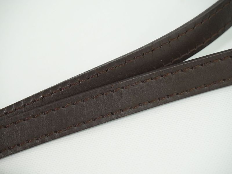 Authentic Louis Vuitton LV Trousse Makeup Damier Ebène Shoulder Bag Brown