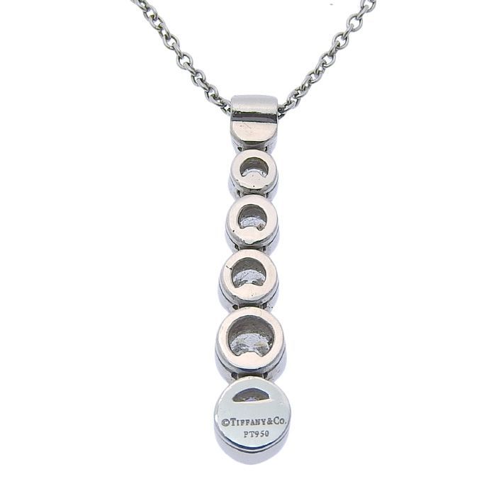 Tiffany & Co Tiffany & Co Jazz Graduated Diamond Necklace Pt950 Platinum