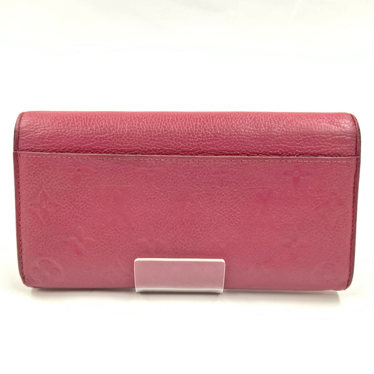 Louis Vuitton Monogram Empreinte Portefeuille Sarah Bifold Long Wallet M62213