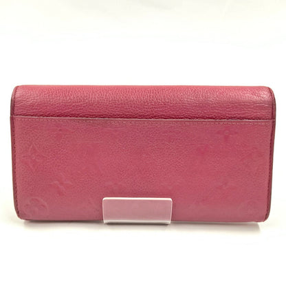 Louis Vuitton Monogram Empreinte Portefeuille Sarah Bifold Long Wallet M62213