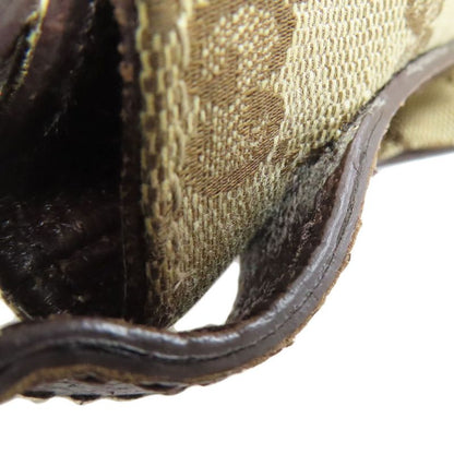 Gucci 122798 GG Shoulder Bag Canvas Women