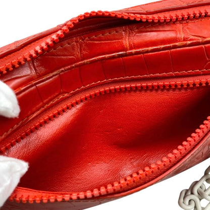 Louis Vuitton Pochette Volga N95772 Croc Red White Louis Vuitton