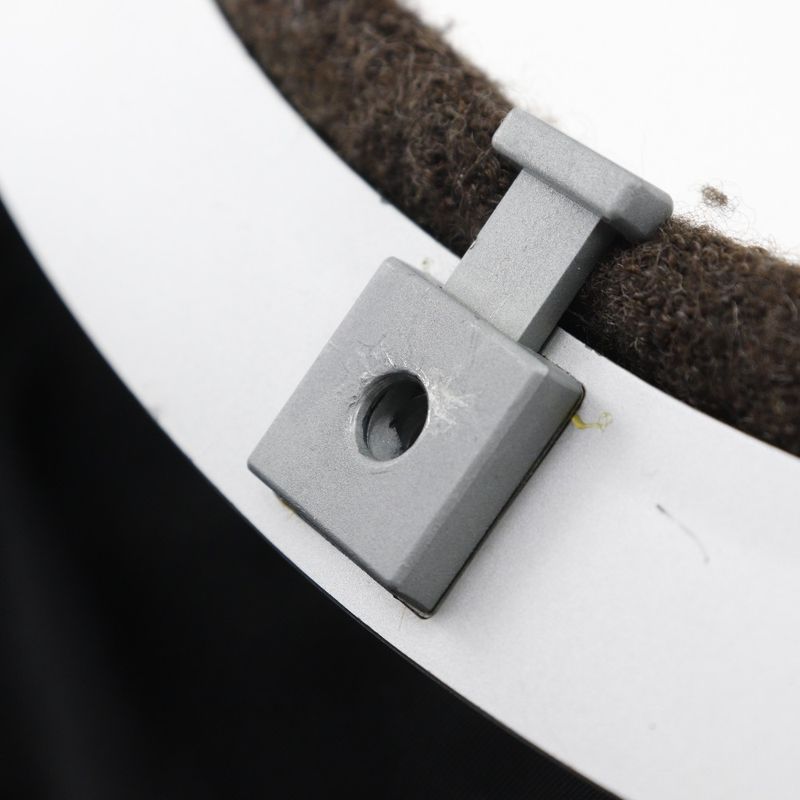 Chanel Hip Bag Wool Brown Ladies Handbag