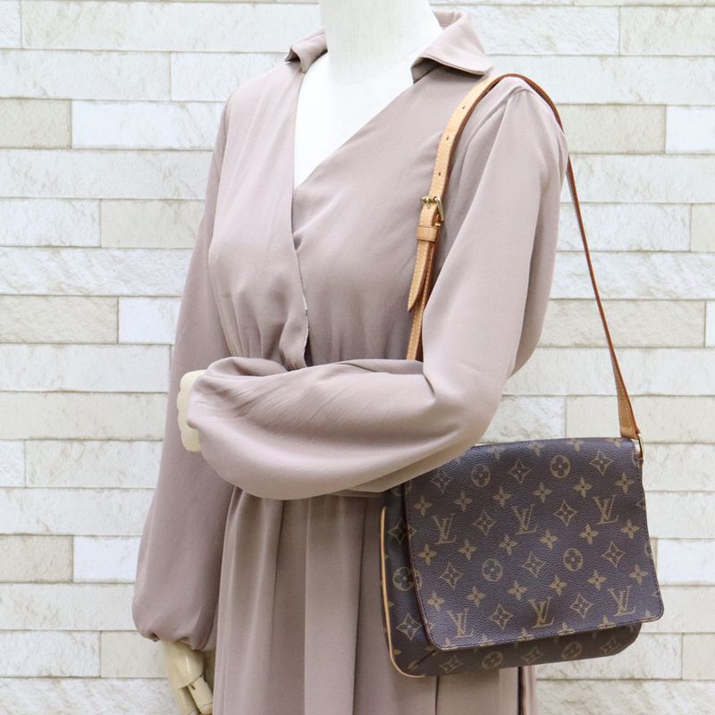Louis Vuitton Shoulder Bag Monogram Musette Tango Canvas M51388
