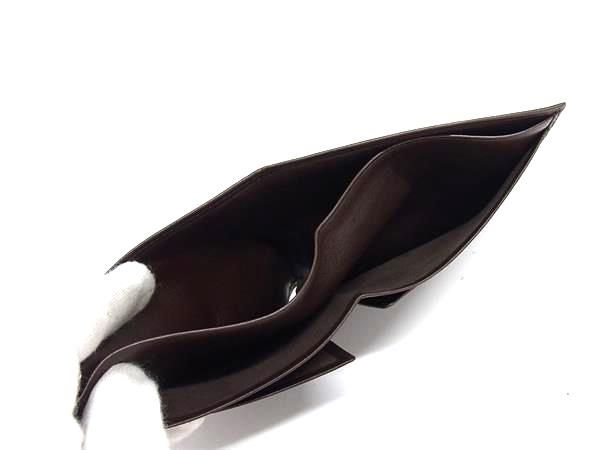 Pattern Loewe Anagram Nappa Leather Bifold Wallet Billfold Men's Brown