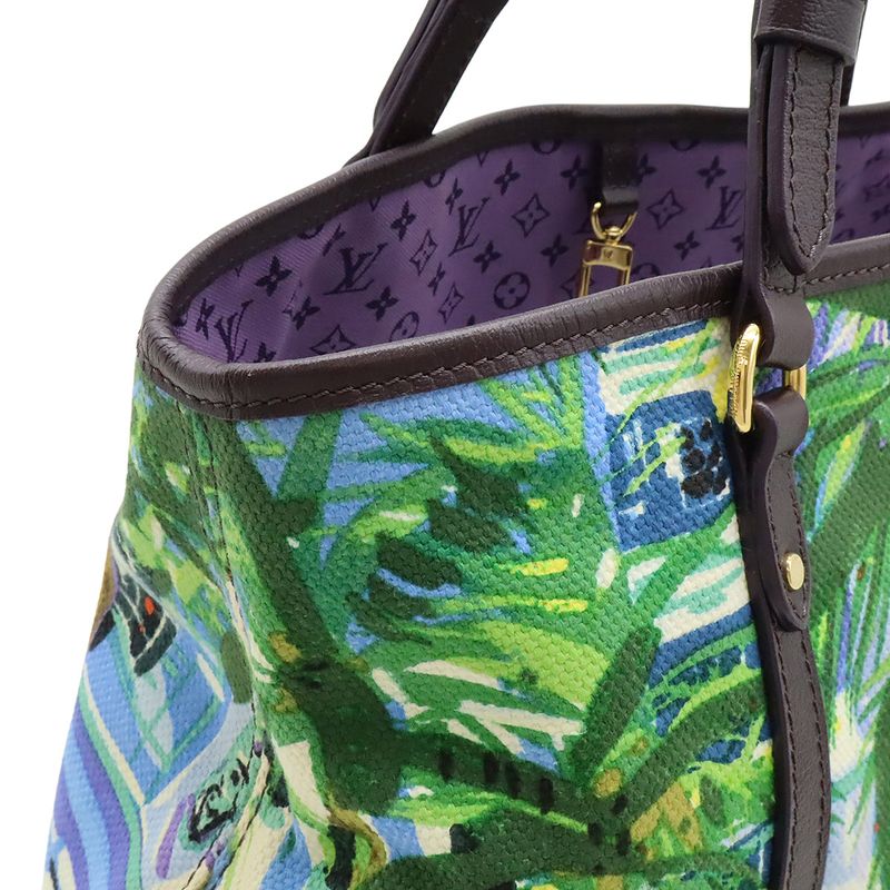 Louis Vuitton Ailleurs Cabas PM Tote Bag Shoulder Bag Resort Pattern Canvas