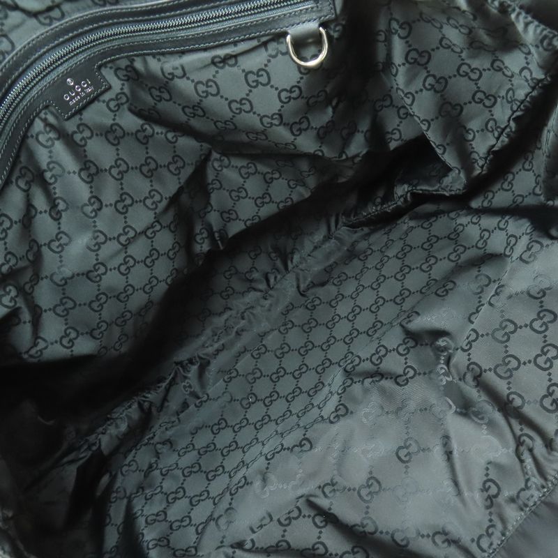 Gucci 802172 Large Tote Sherry Line Tote Bag Nylon Women