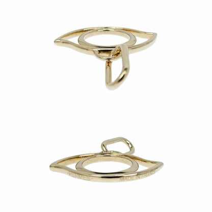 Hermes Curiosity Charm Set Of 2 Gold Color Silver Color Pendant Top Eye