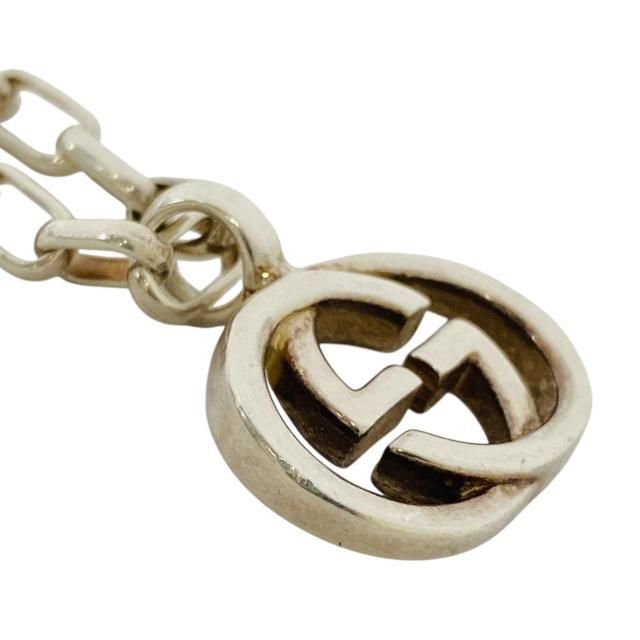 Gucci Interlocking G Necklace Pendant Accessory Jewelry Small Ag925 Silver