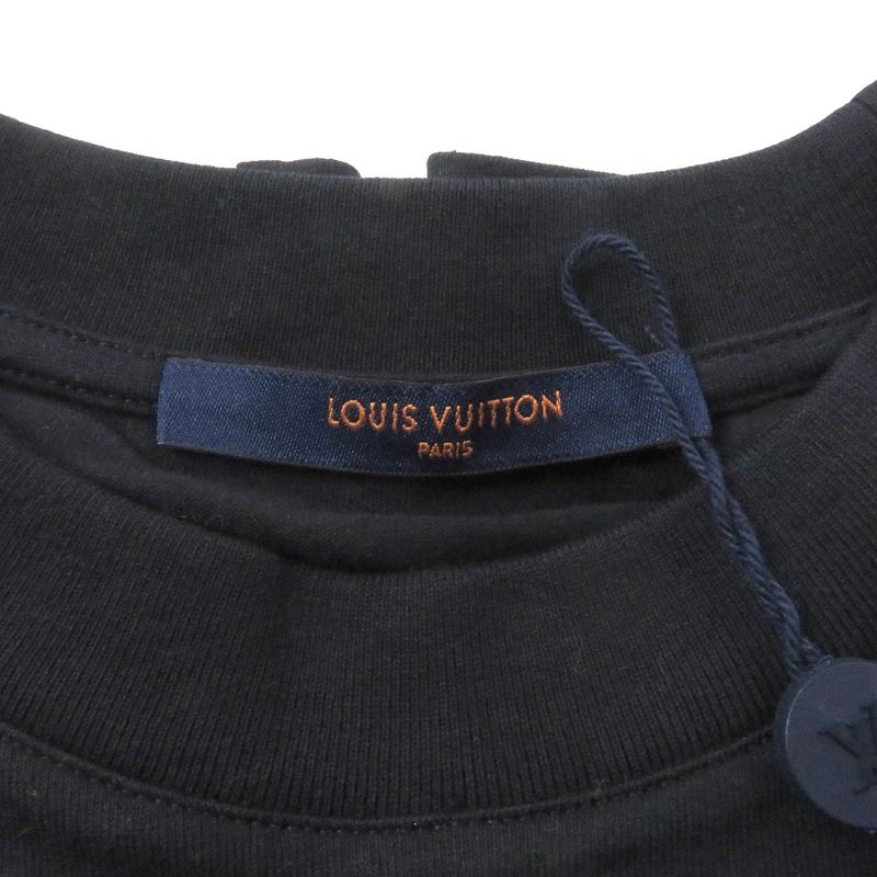 Louis Vuitton 22ss 100% Cotton LV 2054 Thermo Heat Reactive Print Short Sleeve