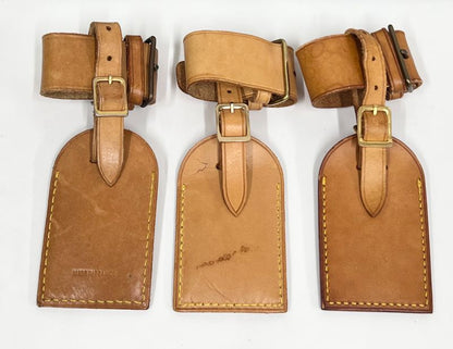 Louis Vuitton Name Tag Poinier Handle Holder Set Of 3 03bs225