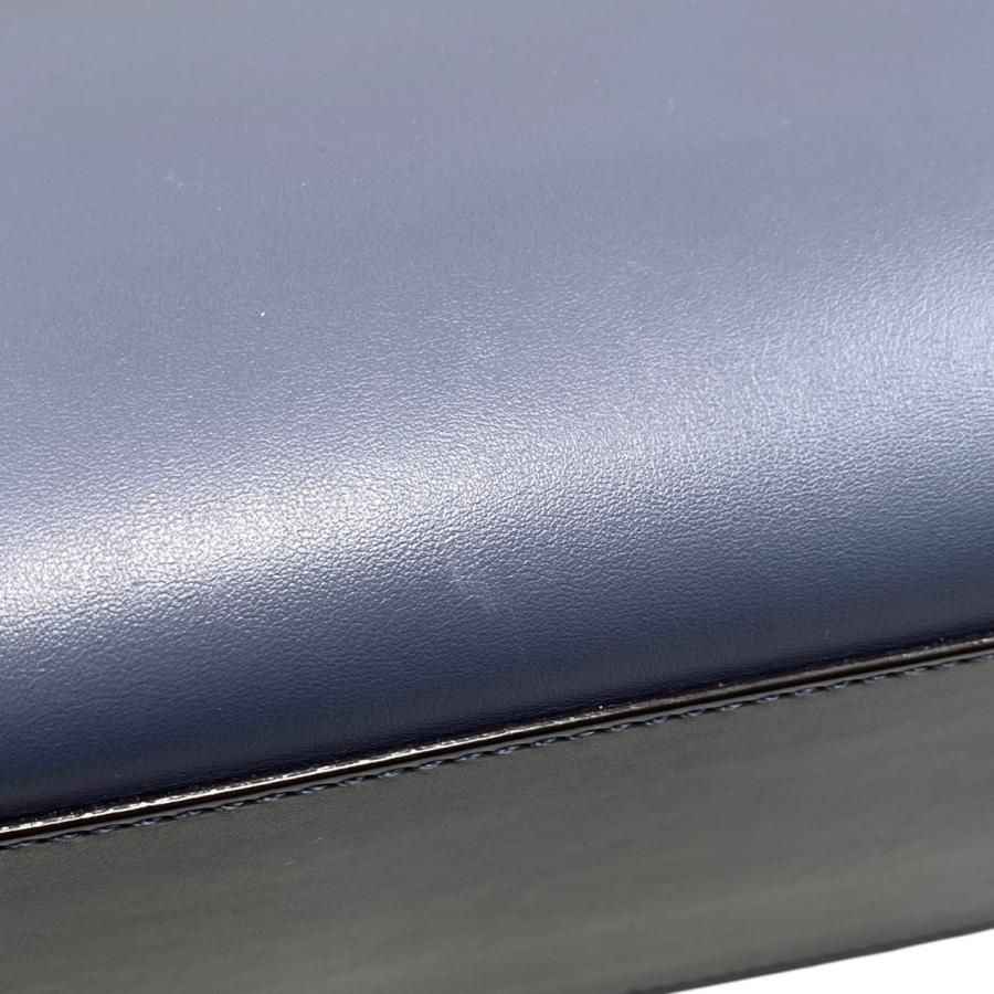 Fendi Handbag Shoulder Bag Dotcom 8bn293 Calf Leather Navy Blue Pink Beige Fendi