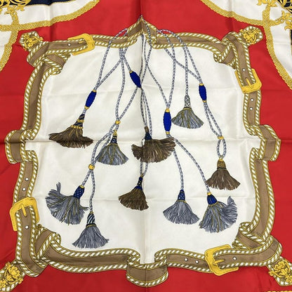 Celine Scarf - Ivory×red×multi