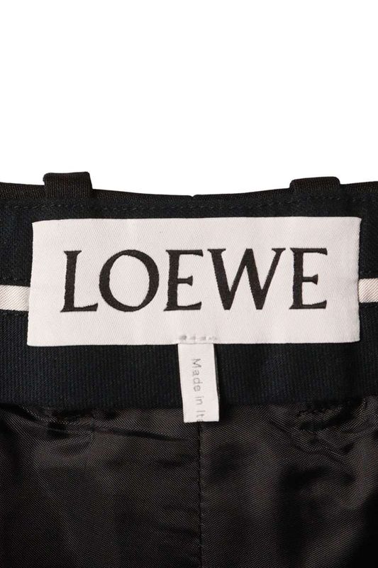 Loewe 25SS H526y04wg7 Silk Blend Wool Slacks Long Pants Men 48