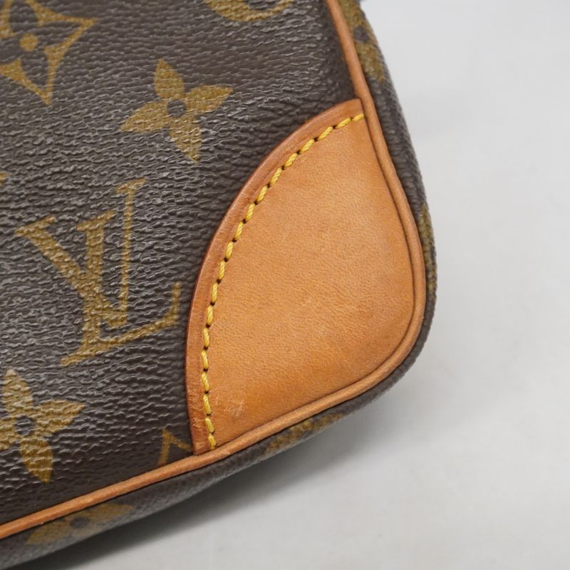 Louis Vuitton Clutch Bag Monogram Marly Dragonne GM M51825 Brown Men's