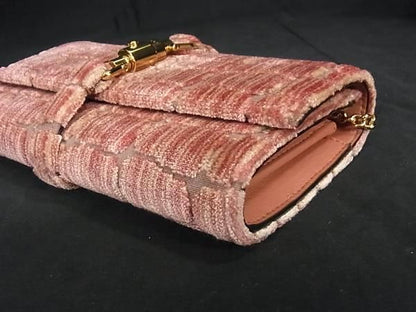 Gucci 652681 Jackie 1961 Velour Crocodile Shoulder Bag Shoulder Wallet In