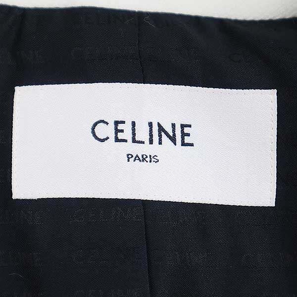 Celine 24aw Bromptpn Jacket&trapeze Mini Skirt Brompton Jacket Wool Trapeze
