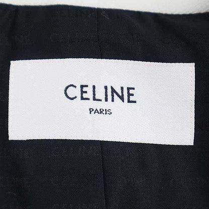 Celine 24aw Bromptpn Jacket&trapeze Mini Skirt Brompton Jacket Wool Trapeze