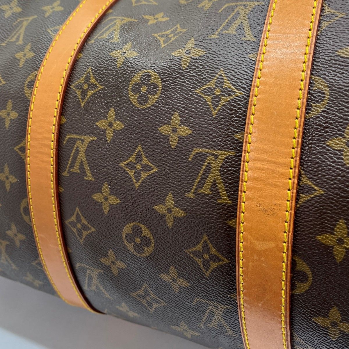 Louis Vuitton Boston Bag Monogram Keepall 50 M41426 Brown
