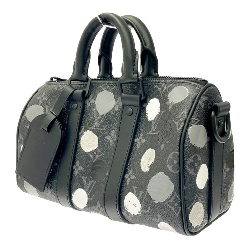 Louis Vuitton M46406 Eclipse × Yayoi Kusama Keepall - Bandoliere 25 395909