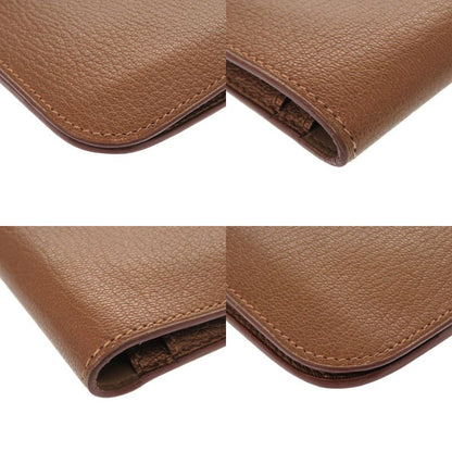 Hermes Dogon GM Midosuji Limited Chevre Bronze Silver Hardware □K Engraved Long