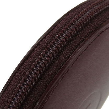 Cartier Coin Case Kl033794 Must Line Leather Bordeaux Goldhardware Small