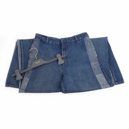 Dior Denim Wide Pants 522p55a3073 Blue Size 34 Women's Clothing