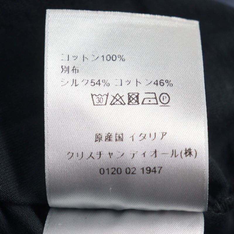 DIOR Homme 21SS 113j632a0677 Oblique Layered OVER TEE 100% Cotton Oblique