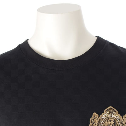 Louis Vuitton 25SS Cotton Damier Signature Patch Short Sleeve T-shirt Crew Neck