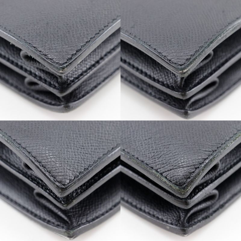 Hermes Sac A Depeches 38 Vaux Epson Black T Men's Business Bag