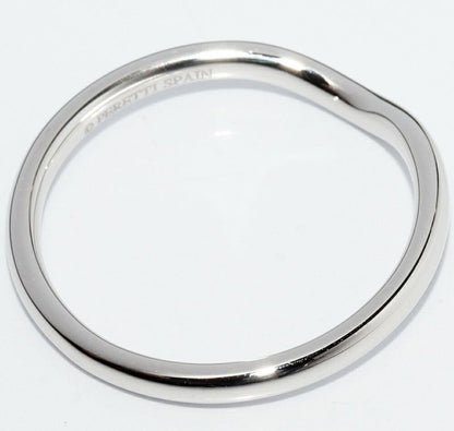 Tiffany & Co Ring Pt950 Curved Band Ring Width 2mm (008in)