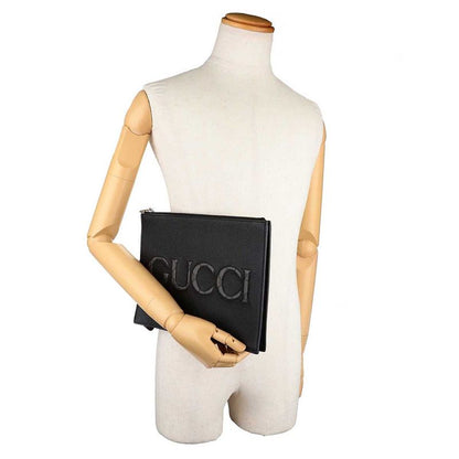Gucci Clutch Bag GG Supreme Black