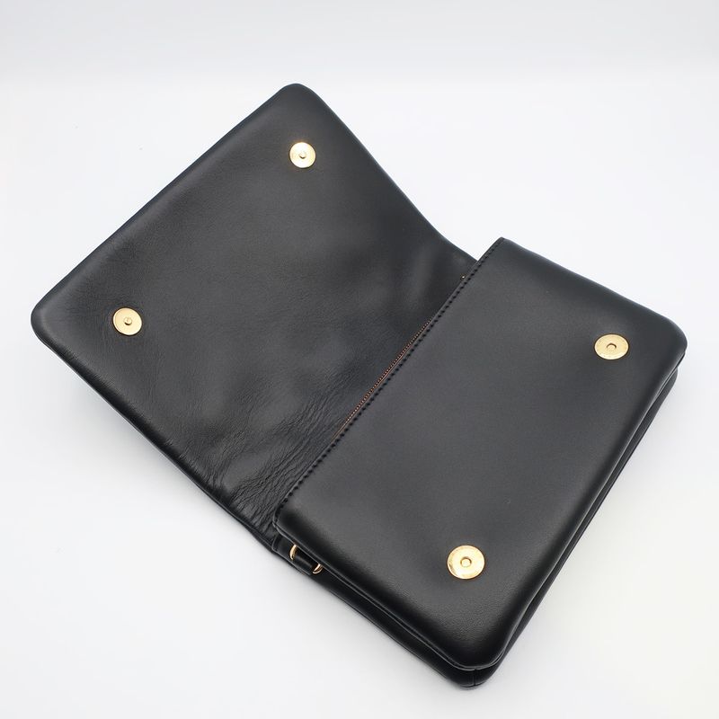 Louis Vuitton Pochette Cousin Shoulder Bag M82116 Monogram Black Gold
