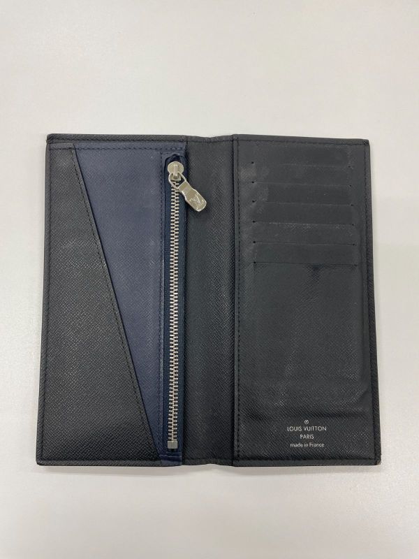 Louis Vuitton Taiga Portefeuille Alexandre NM Long Wallet M64597 Noir Black