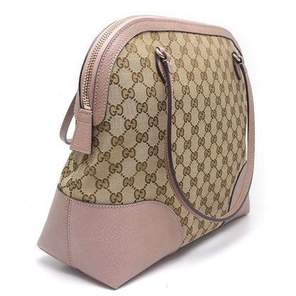 Gucci Tote Bag GG Canvas Shoulder Bag Shoulder Bag Pink Beige