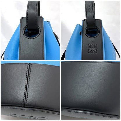 Loewe Shoulder Bag Light Blue Black Balloon