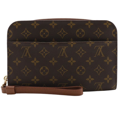 Louis Vuitton Orsay M51790 Monogram Canvas Brown Ar0929 Men's Second Bag