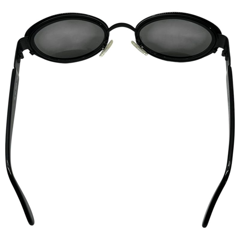 Fendi Zucca Logo Oval Sunglass Es Zucca Logo Oval Sunglass Es Fs187 5224 Black