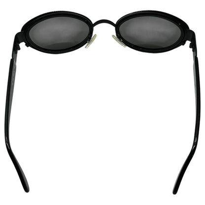 Fendi Zucca Logo Oval Sunglass Es Zucca Logo Oval Sunglass Es Fs187 5224 Black