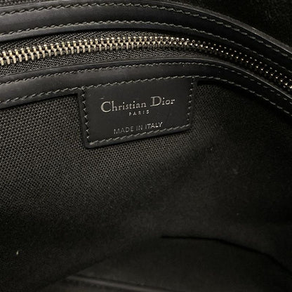 Dior/christian Dior Tote Bag Panarea Black Logo Charm None Leather