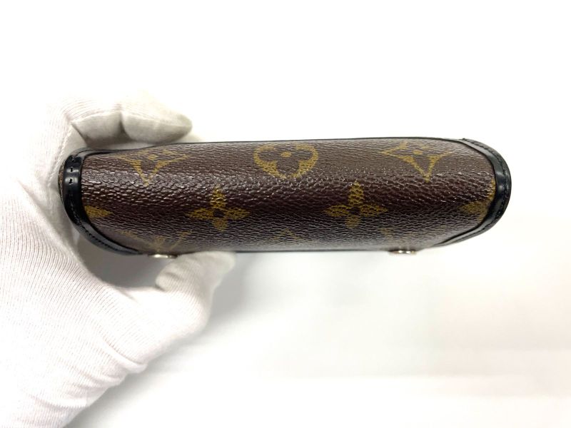 Louis Vuitton Monogram Macassar Portefeuille Compact Trifold Wallet M60167