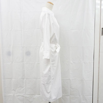 Hermes Shirt Dress 34 White 4e0501dv Cotton Clothes Apparel Clothing